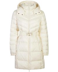 Twinset - Jassen ,Wit ,Polyester Witte Jassen & Mantels Voor Vrouwen - Lyst