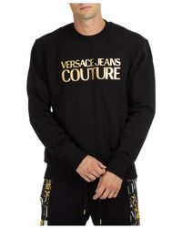 Versace - Gemustertes logo sweatshirt - Lyst