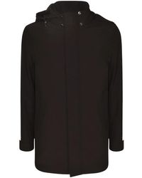 Woolrich - Soft Shell Barrow Mac Coat - Lyst
