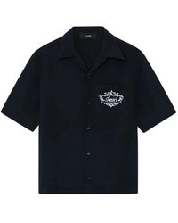 Amiri - Kurzärmeliges Camp Collar Hemd - Lyst