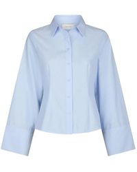 Neo Noir - Overhemden ,Blauw ,Blouses & Shirts - Lyst