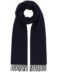 Givenchy - Accessoires ,Blauw ,Wol Wool Muffler - Lyst