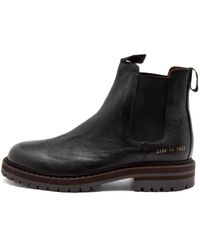 Common Projects - Stivaletti chelsea neri - Lyst