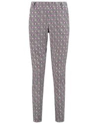 Helena Hart - Chino Print Disc Rosa Hose - Lyst