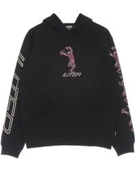 Iuter - Schwarzer Skeleton Hoodie Langarm Sweatshirt - Lyst