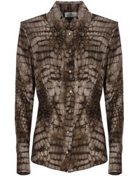 Elisabetta Franchi - Shirts - Lyst