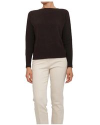 Marella - Truien & Vesten ,Bruin ,Wol Spider Top - Lyst