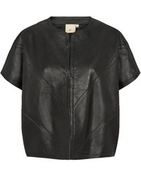 Heartmade - Jassen ,Zwart ,Leer Capes - Lyst