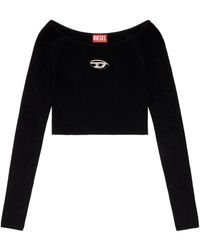 DIESEL - Round-Neck Knitwear - Lyst