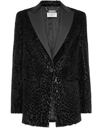 Philipp Plein - Jassen ,Zwart ,Velvet Blazer Lord Fit - Lyst