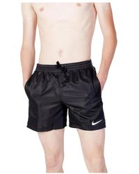 Nike - Costume da bagno uomo nero con lacci - Lyst