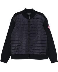 Canada Goose - Jassen ,Blauw ,Wol Hy Bridge Knit Jas - Lyst