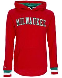 Mitchell & Ness - Nba Legendäre Slub Kapuzenpullover Scarlet - Lyst