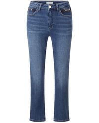 Rich & Royal - Kick Flare Denim Jeans - Lyst
