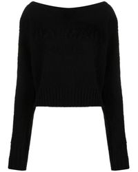 Balmain - Round-Neck Knitwear - Lyst