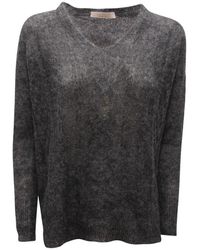 D.exterior - V-Neck Knitwear - Lyst
