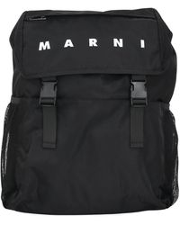 Marni - Funktionaler Schwarzer Rucksack Für Männer Und Frauen - Lyst