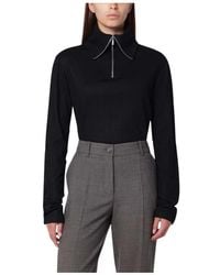 Entire studios - V-Neck Knitwear - Lyst