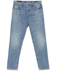Dondup - Hellblaue denim-jeans mit klassischen taschen - Lyst
