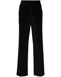 Tagliatore - Schwarze cordhose mit geradem bein - Lyst