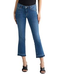 Liu Jo - Stonewash Flare Jeans - Lyst