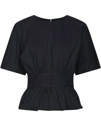 Neo Noir - Overhemden ,Blauw ,Blouses - Lyst