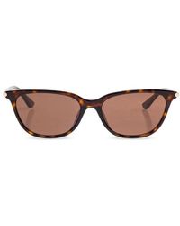 McQueen - Accessoires ,Bruin ,Zonnebrillen - Lyst