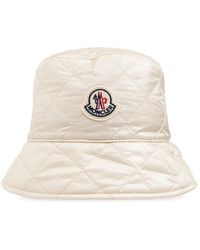 Moncler - Accessoires ,Nylon Hoed Met Logo - Lyst