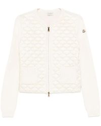 Moncler - Plumífero Con Cremallera - Lyst