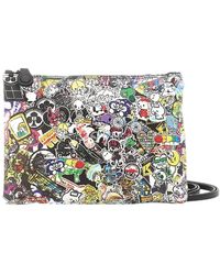 Gabs - Schwarze Leder-Reise-Clutch-Tasche - Lyst