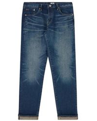 Edwin - Jeans ,Blauw ,Katoen Straight Jeans - Lyst