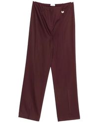 Burberry - Rechte Broek - Lyst