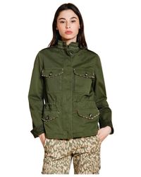 Mason's - Jassen ,Groen ,Katoen Eva Jacket - Lyst