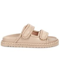 Bibi Lou - Schoenen ,Bruin ,Leer Comfortabele Platte Sandalen Van Eco-Leer - Lyst