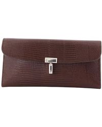 TOTEME - T-Lock Lizard Geldbörse - Lyst