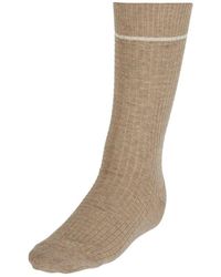 BOGGI - Jacquard-Socken Aus Baumwollmischung - Lyst