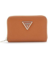 Guess - Portafoglio meridian con logo triangolo - Lyst