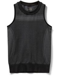 Sofie Schnoor - Tops ,Grijs ,Leer Sleeveless Tops - Lyst