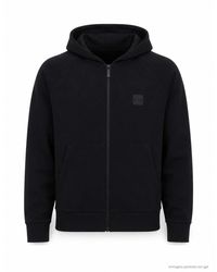OUTHERE - Hoodies & Sweatvesten ,Zwart ,Katoen Aura Zip Hoodie - Lyst