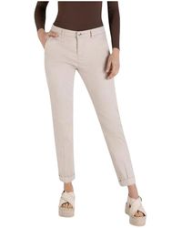 M·a·c - Slim-Fit Trousers - Lyst