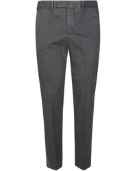 PT01 - Broeken ,Grijs ,Katoen Master Chino - Lyst