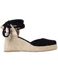 Castañer - Schoenen ,Zwart ,Jute Jute Wedge Espadrille - Lyst