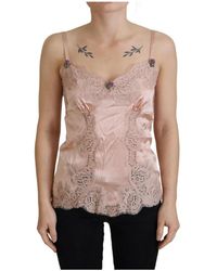 Dolce & Gabbana - Tops > Sleeveless Tops - Lyst