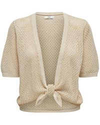 Jacqueline De Yong - Knitwear > cardigans - Lyst
