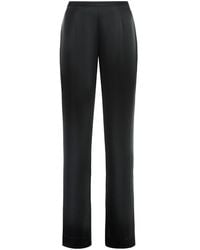 St. John - Straight Trousers - Lyst