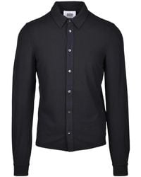 Alpha Studio - Camicia cotone elastan - Lyst