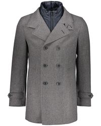Herno - Double-Breasted Coat - Lyst