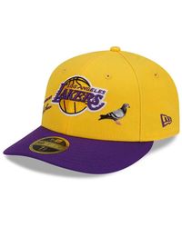 KTZ - La Lakers Amarillo Staple Kappe - Lyst