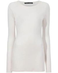 Proenza Schouler - Top Kaiya En Jersey Slub Transparente, Mujer, Talla - Lyst
