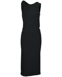 Sportmax - Vestido De Mujer De Poliéster Elastano, Mujer, Talla - Lyst